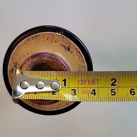 VINTAGE AFRICAN SOAPSTONE CANDLE HOLDER SET, HANDRAFTED - Picture 7 of 7